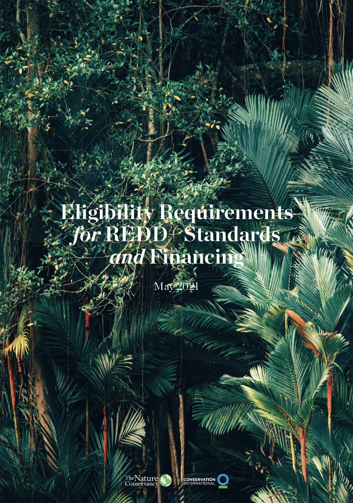 Cover of REDD+ Eligibility report.