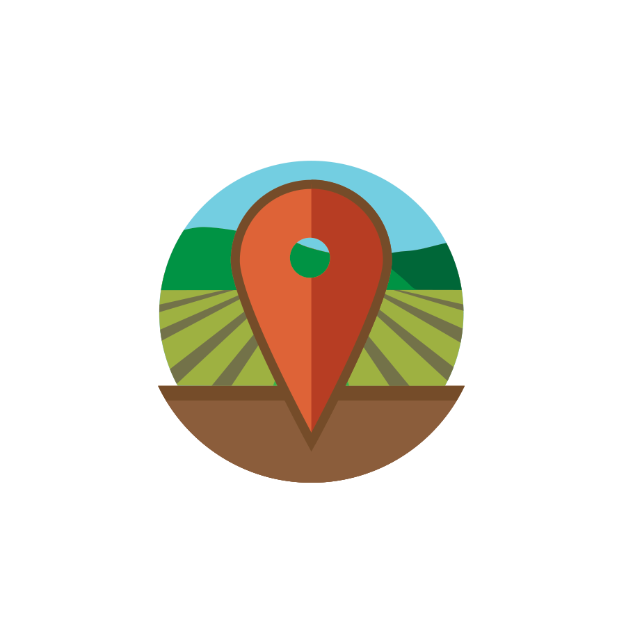 Icon and text that shows Right Place keeps nutrients where crops can use them. 