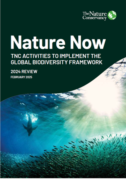 Cover of Nature Now report.