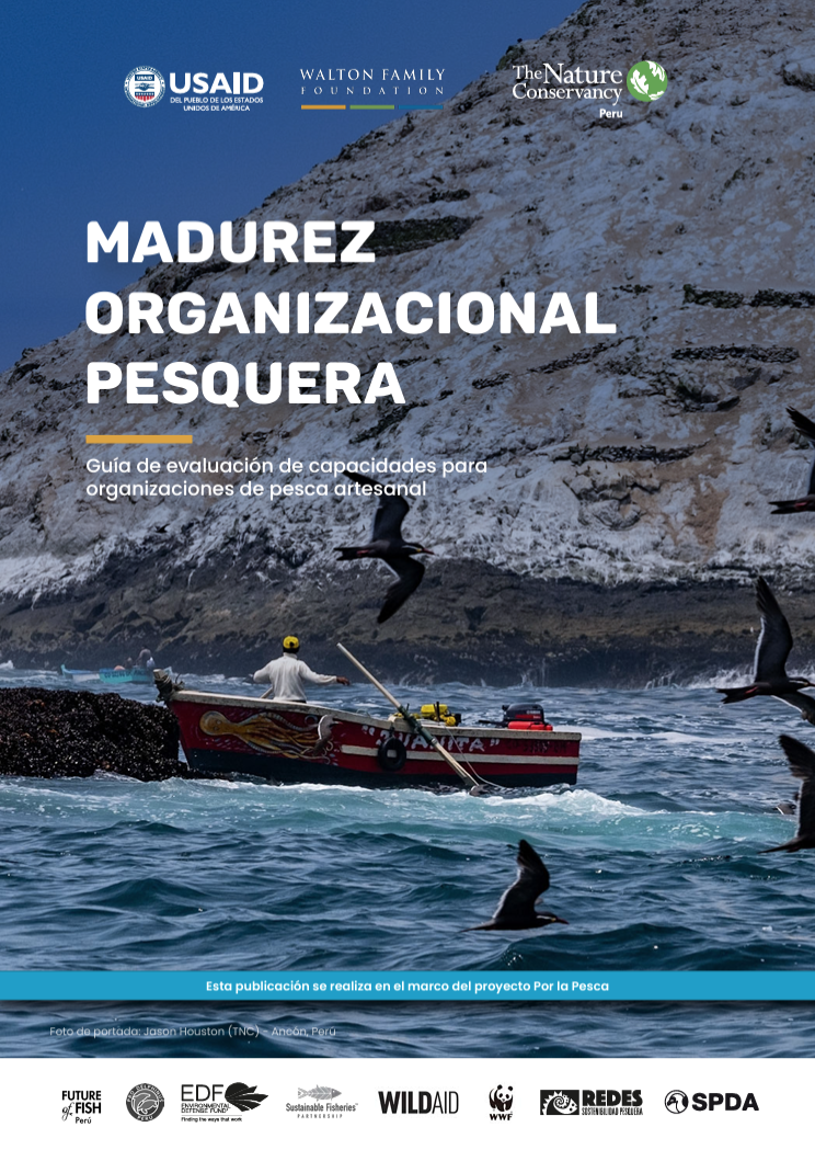 Madurez organizacional pesquera | La Guía de evaluación de capacidades para organizaciones de pesca artesanal