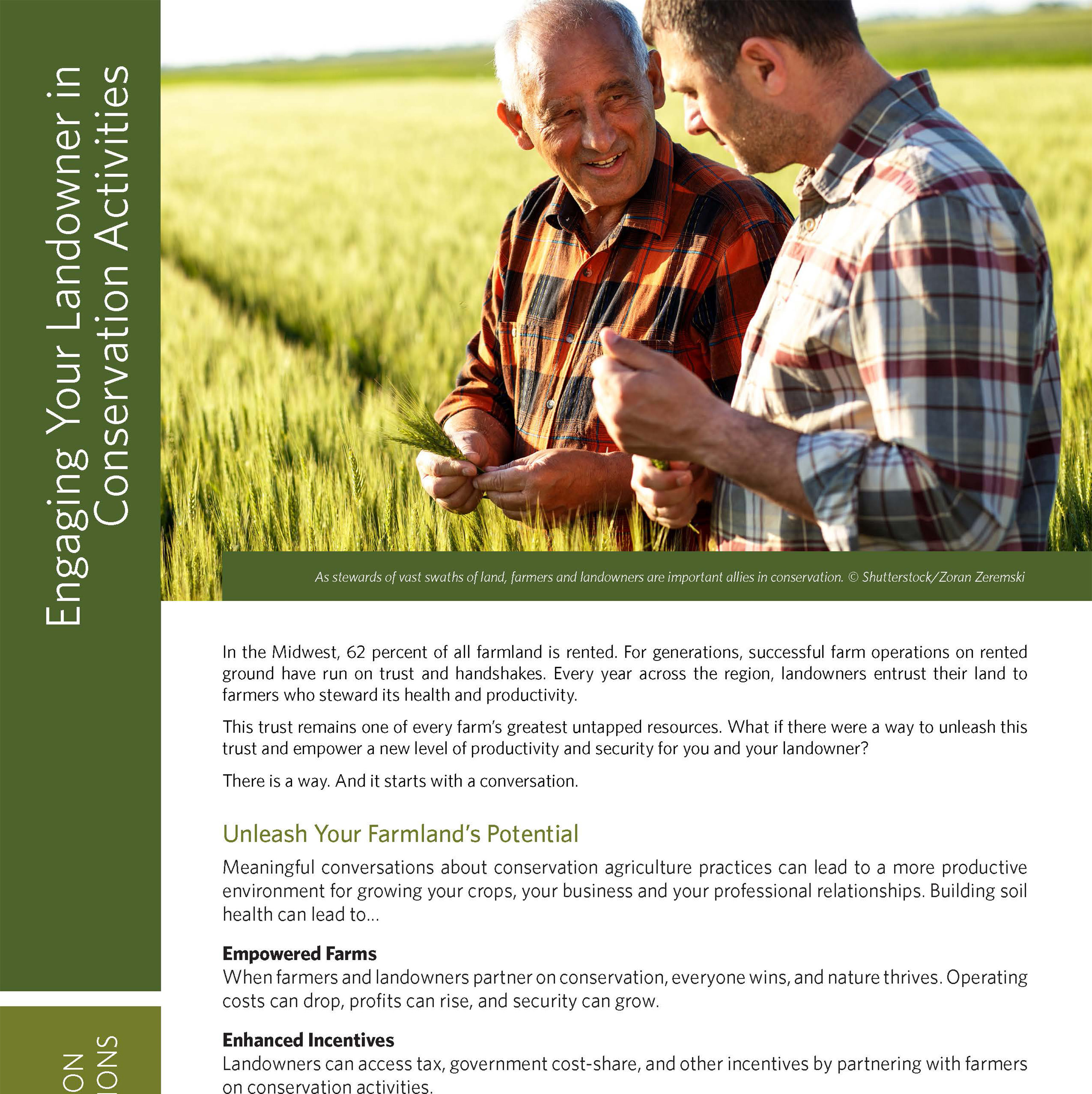Cover image of Conservation Conversation guidebook.